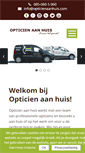 Mobile Screenshot of opticienaanhuis.com
